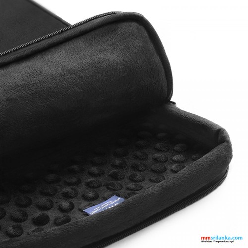 WIWU ALPHA DOUBLE LAYER SLEEVE BAG FOR 14" LAPTOP - BLACK